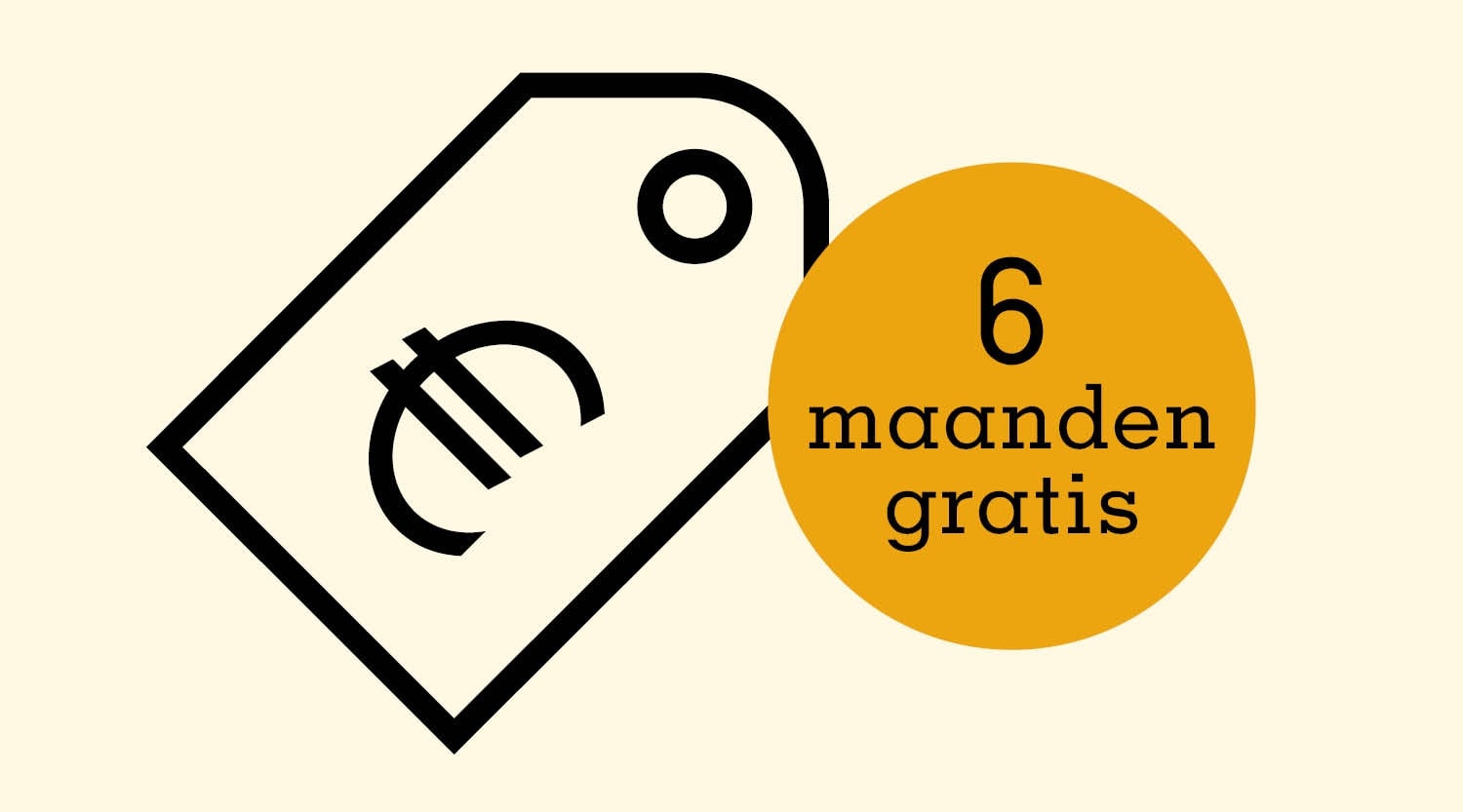 Basis AOV banner 6 maanden gratis