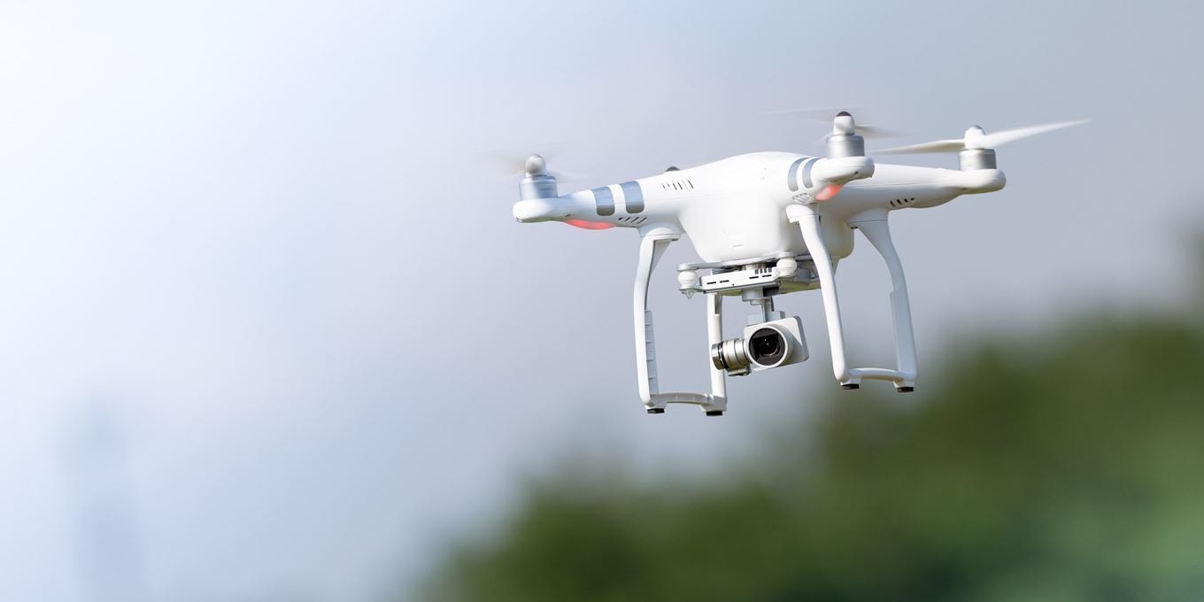 Vlieg veilig campagne app drone