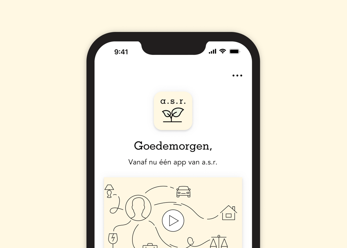 vanaf nu één app van a.s.r.