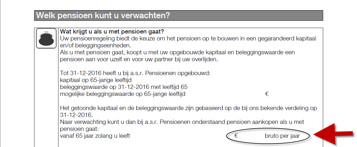 Je pensioen afkopen Pensioen a.s.r.
