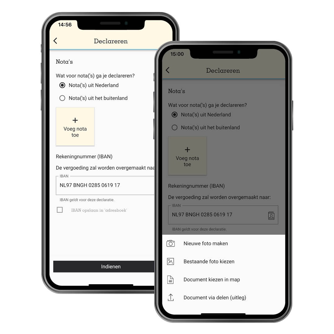 declareren via de zorg app van asr